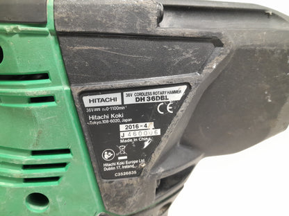 Hitachi DH 36DBL 36V cordless SDS-Plus Rotary Hammer Drill 