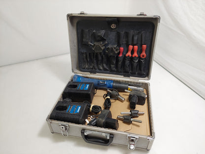 Uponor Mini 32 Akku-Pressmaschine KSP0 S-Press Pipe Pressing Tool Set -With Extras