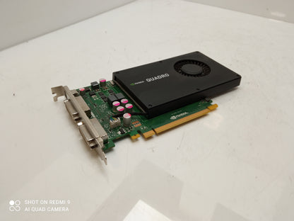 PNY Nvidia Quadro K2000D 2GB GDDR5 Video Graphics Card VCQK2000D-T