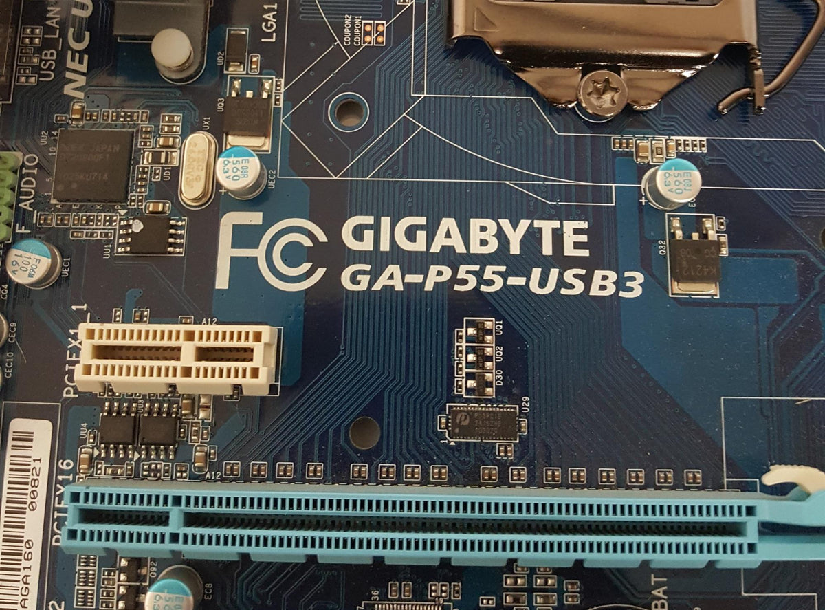 GIGABYTE GA-P55-USB3 Socket LGA1156 DDR3 ATX Motherboard With I/O Shield