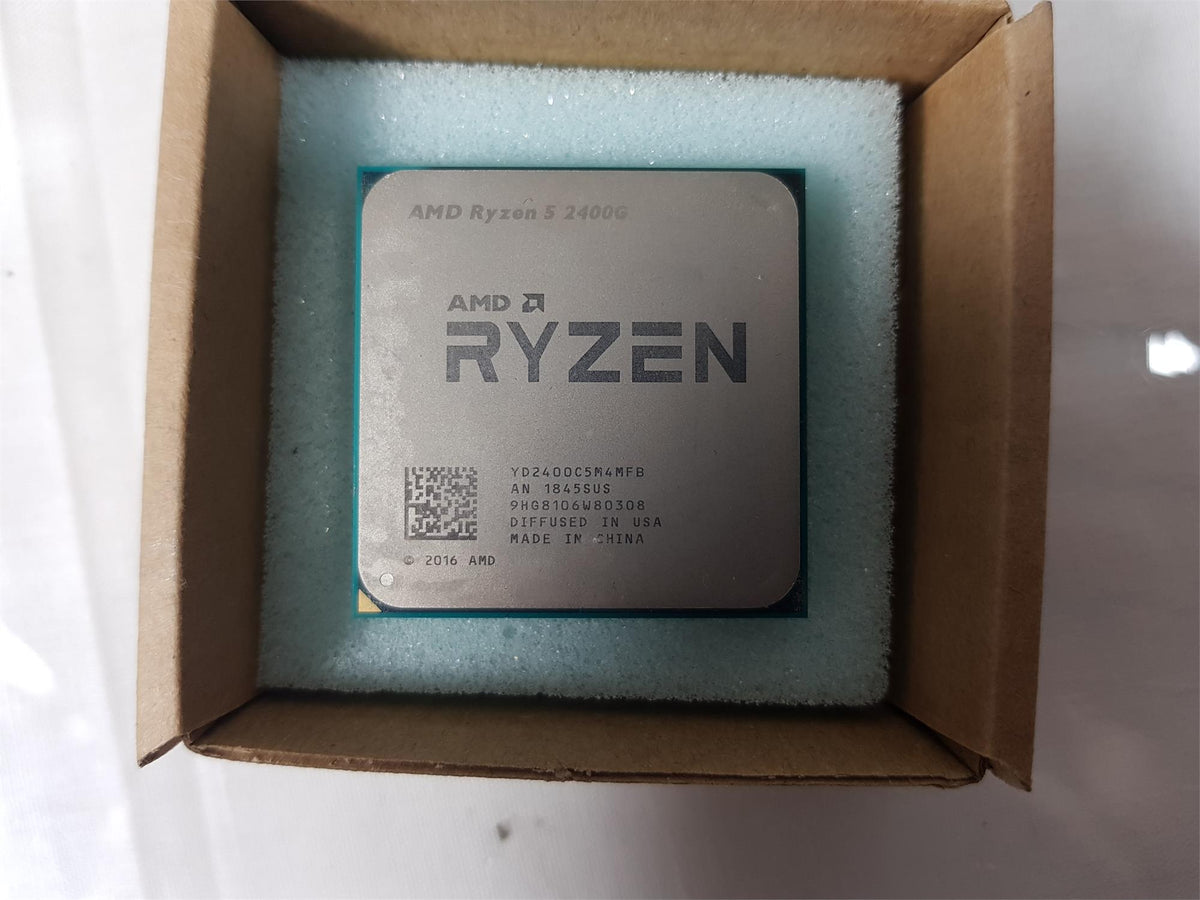 AMD RYZEN 5 2400G 3.60Ghz Socket AM4 Processor CPU (YD2400C5M4MFB)
