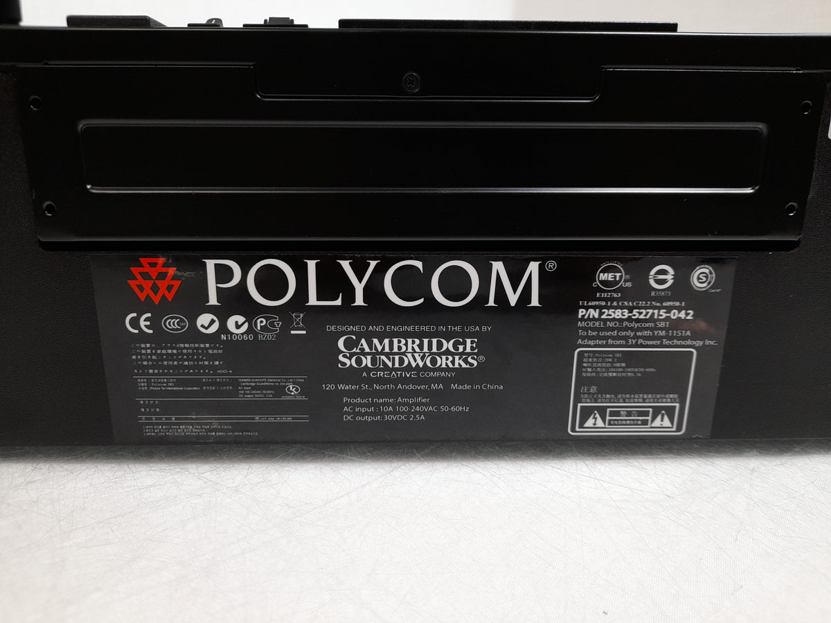 Polycom SB1 Soundbar/Speaker