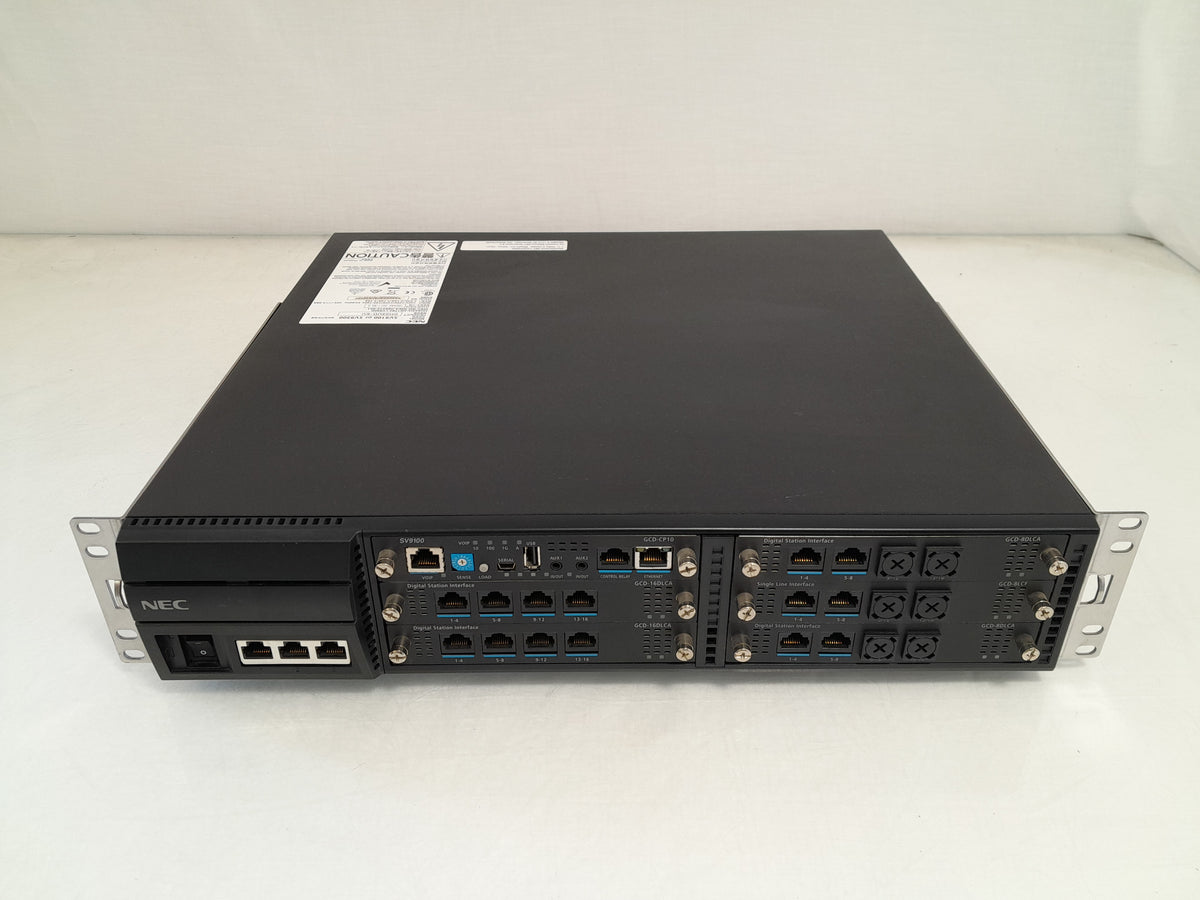 NEC UNIVERGE SV9100 CHS2UG-EU 2U Expansion Chassis | GCD-PRTA & GCD-4COTC