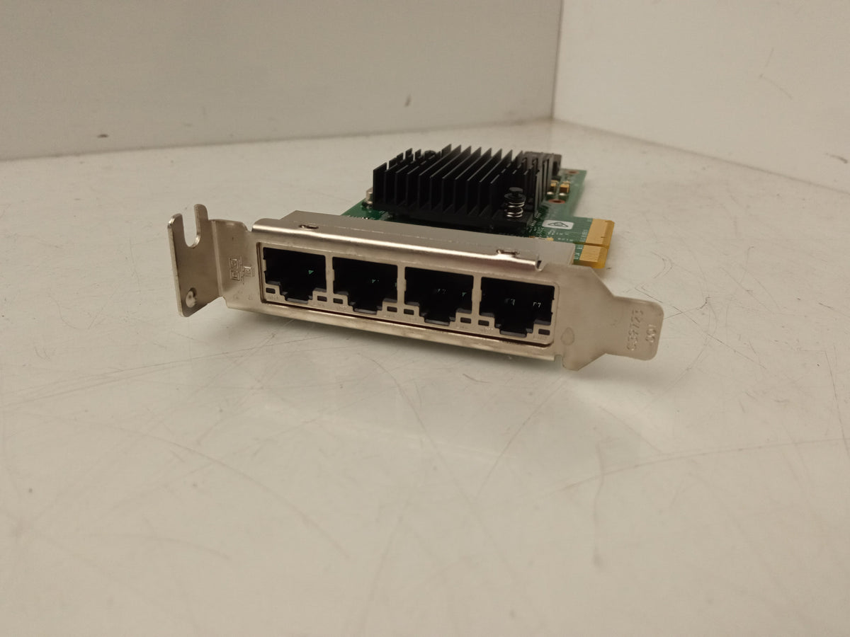 Dell I350-T4 Low Profile Quad Port Gigabit Network Interface Card 0T34F4 T34F4