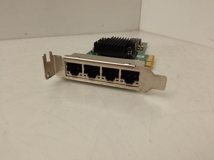 Dell I350-T4 Low Profile Quad Port Gigabit Network Interface Card 0T34F4 T34F4