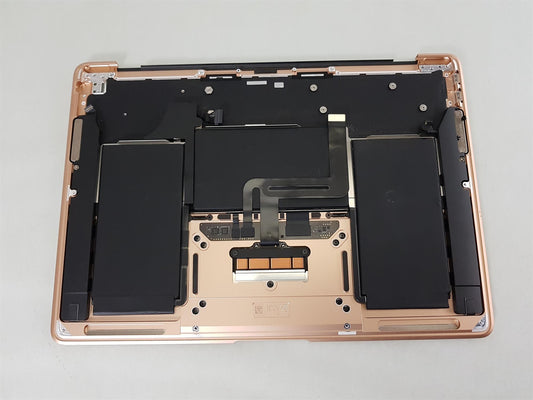 Apple MacBook Air A1932 13 in Gold UK Laptop Keyboard Palmrest Touchpad Battery