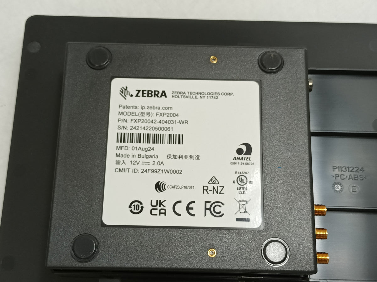 Zebra FXP2004 RFID Reader P/N FX20042-404031-WR