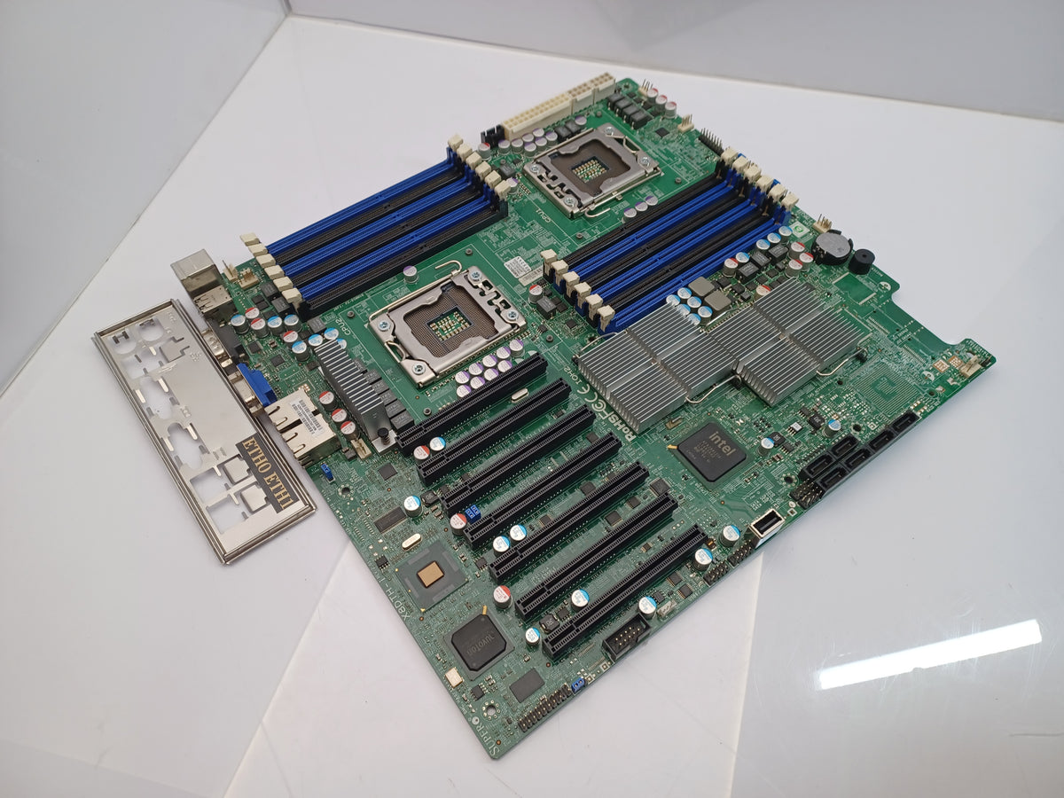 SuperMicro X8DTH-I Dual Xeon Socket LGA1366 Server Motherboard with I/O Shield