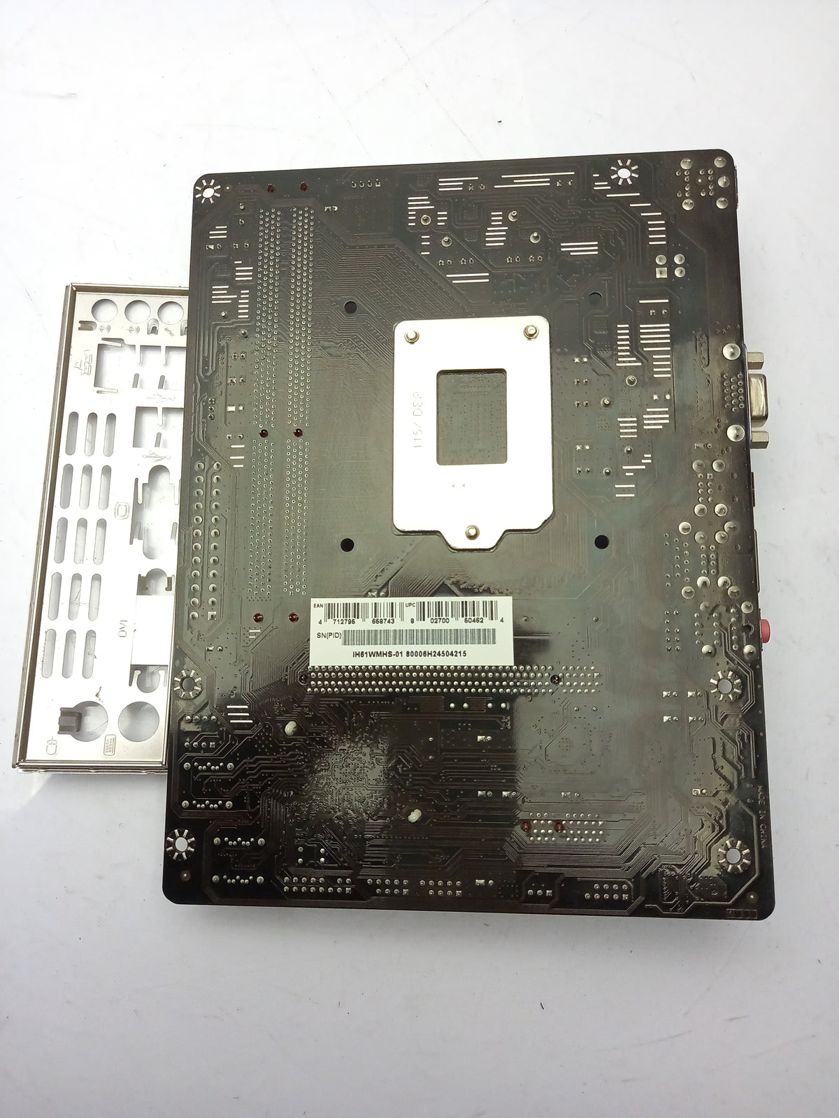 BioStar H61MLV2 DDR3 LGA 1155 Motherboard With I/O Shield