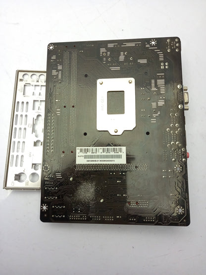 BioStar H61MLV2 DDR3 LGA 1155 Motherboard With I/O Shield
