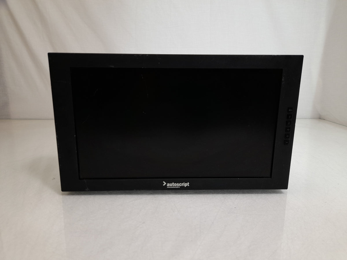 Autoscript WS15.6 15.6" 1920x1200 DVI VGA HD-SDI Composite Teleprompter Monitor