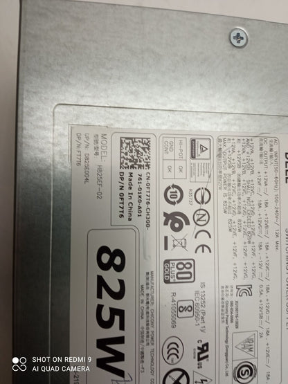 Dell Precision T610 825W Server Power Supply Unit 0FT7T6