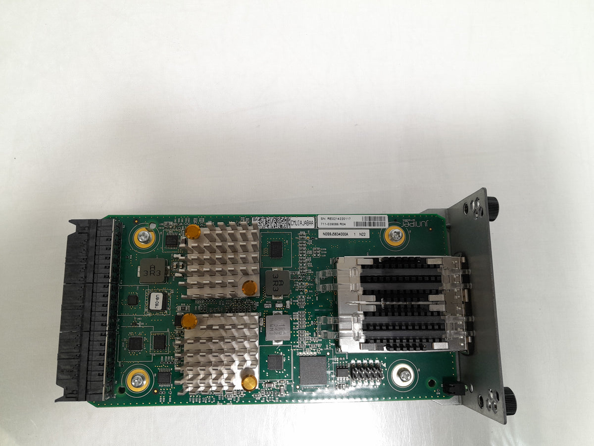 Juniper Networks EX4550-32F-AFO Switch with Juniper EX4550-EM-2QSFP 2 x 40Gb QSFP+ Module