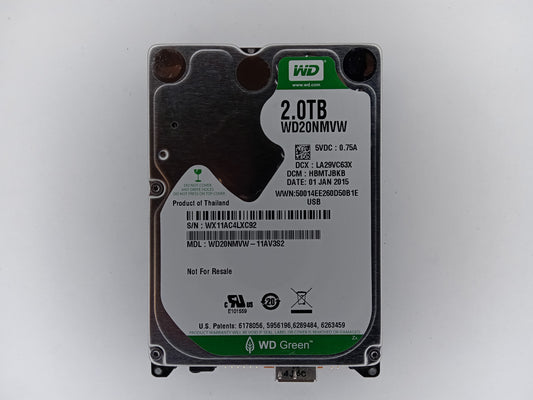 Western Digital WD20NMVW-11AV3S2 2TB 2.5" External USB 3.0 Hard Disk Drive HDD
