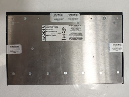 Adder AVSD1004 Adderview Secure Switch DVI 4-Port KVM