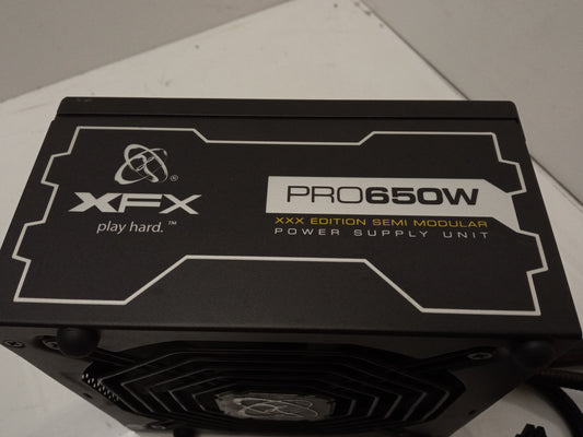 XFX Pro 650W Modular ATX Desktop Power Supply Unit XPS-650W-3XB