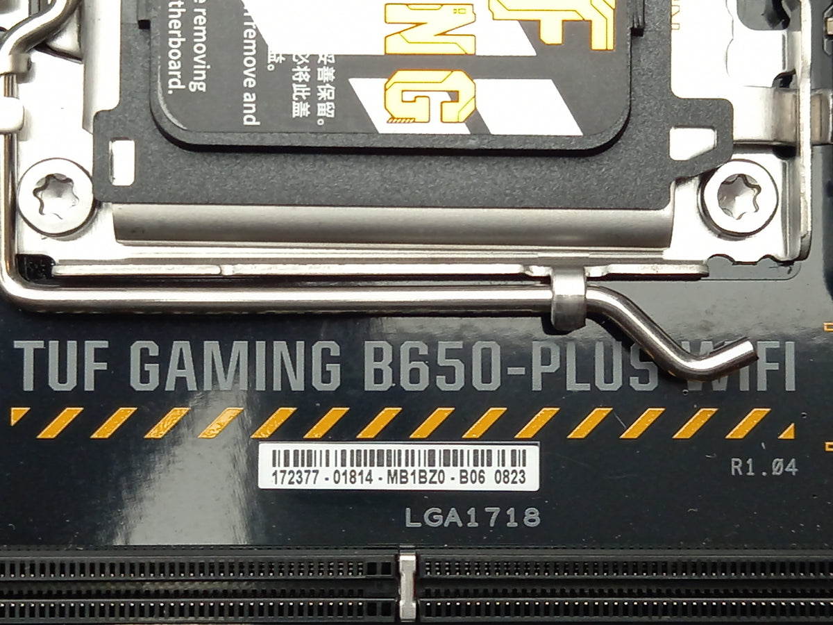 ASUS TUF GAMING B650-PLUS WIFI Socket AM5 DDR5 ATX Motherboard - Faulty