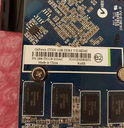 NVIDIA GeForce GT320 1GB DDR3 Video Graphics Card 288-5N118-210AC