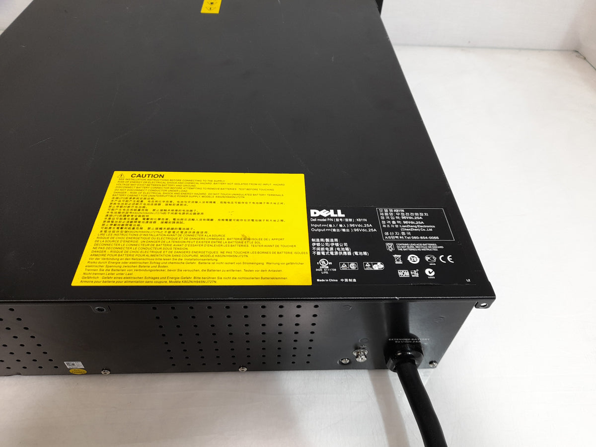 Dell K811N 96v External Battery Module - No Batteries, No Faceplate