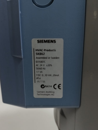 Siemens Acvatix SKB62 Hydraulic Actuator