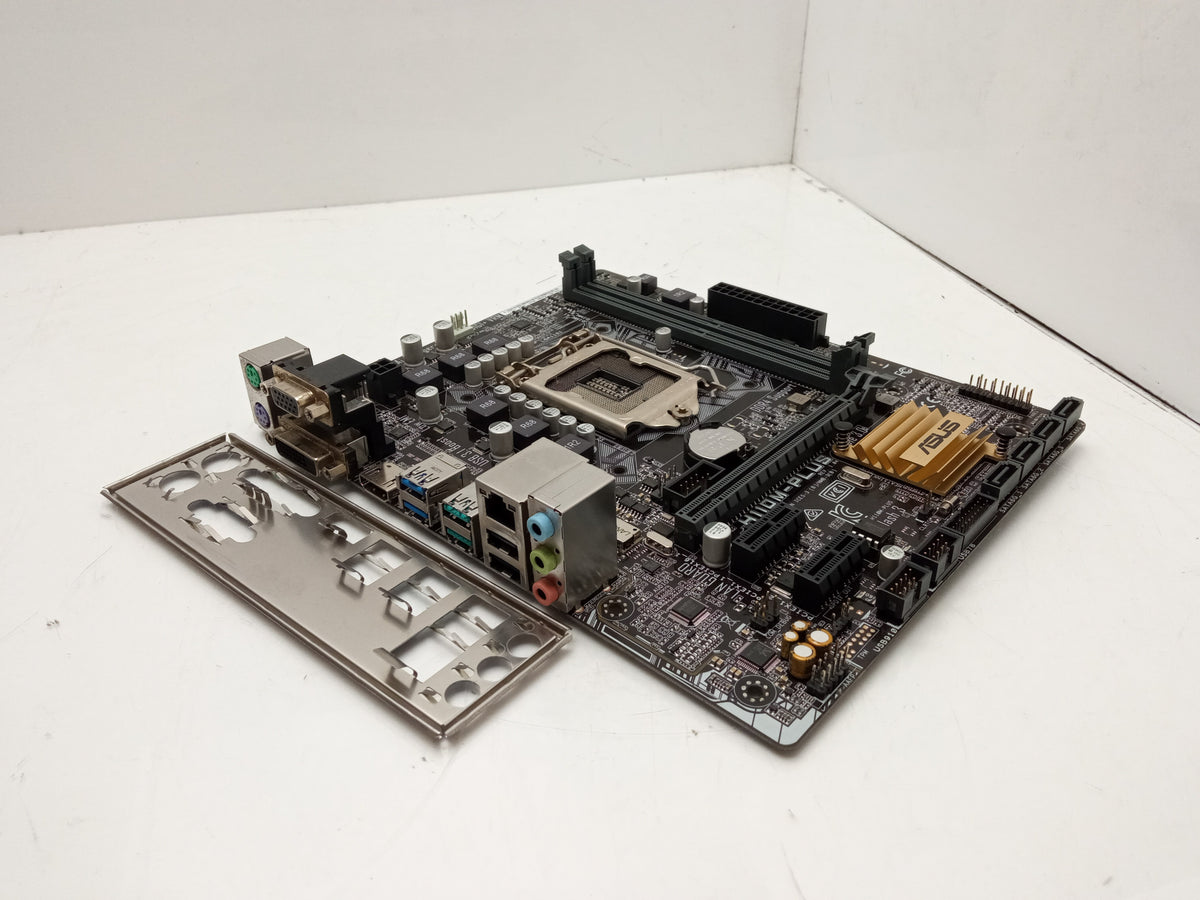 ASUS H110M-Plus Socket LGA1151 DDR4 MicroATX Motherboard with I/O Shield