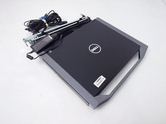 Dell Avocent DKMMLED185-201 18.5" 1U Rack KVM Console UK Keyboard With Mount