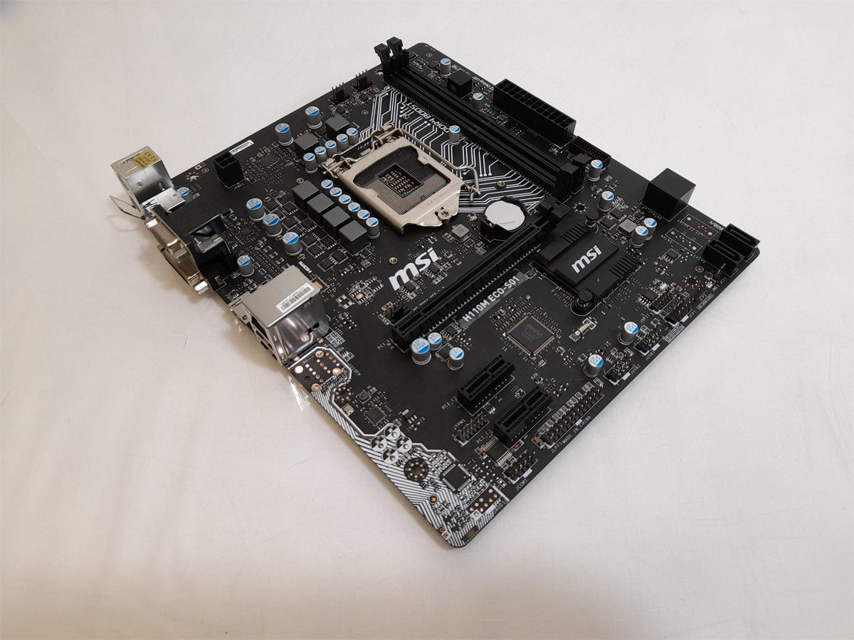 MSI H110M ECO-S01 Socket LGA 1151 DDR4 Motherboard