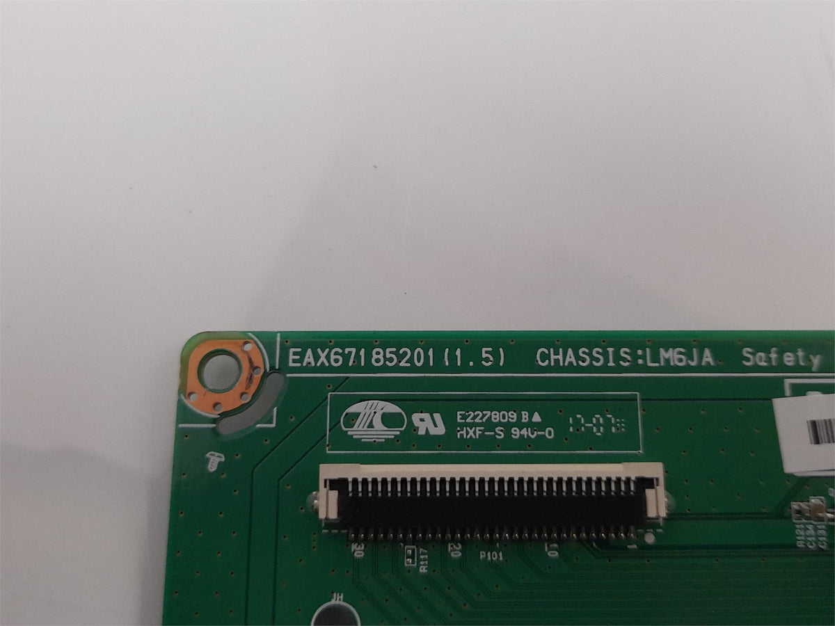 LG 24BK550Y Monitor Main PCB Motherboard Logic Board EAX67185201