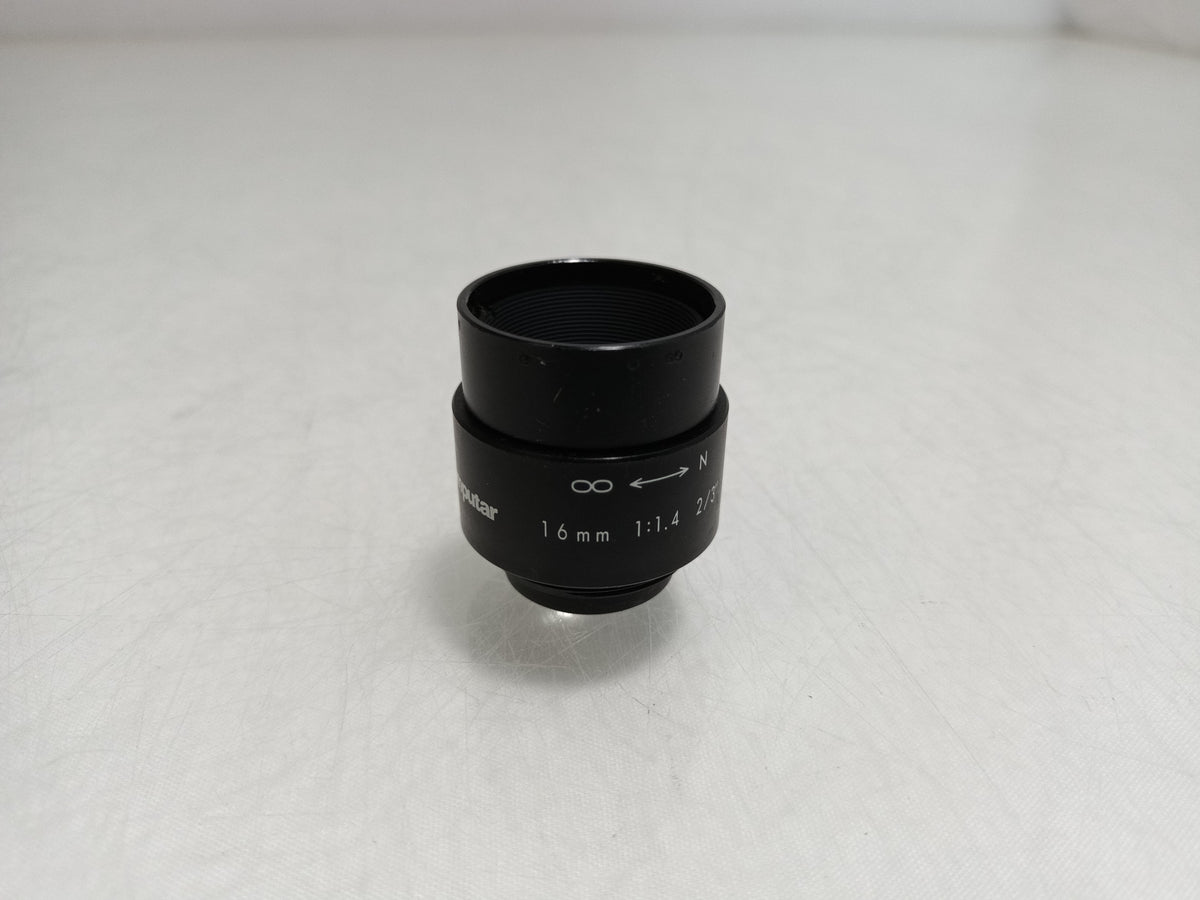 Computar 16mm f/1.4 Lens for 2/3" CCTV Machine Vision Camera