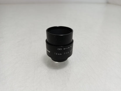 Computar 16mm f/1.4 Lens for 2/3" CCTV Machine Vision Camera