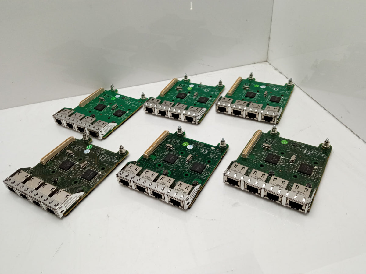 6x  Dell PowerEdge Quad Port 1GBe Network Card 0FM487 FM487