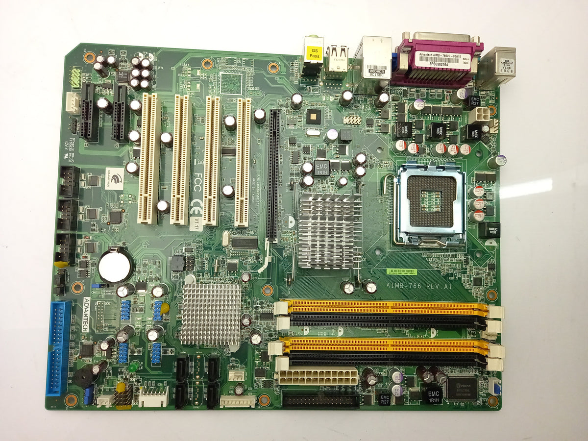 Advantech AIMB-766 REV.A1 Socket LGA 775 DDR2 ATX Motherboard Without I/O Shield