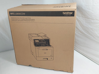 Brother MFC-L8690CDW A4 Colour Laser Multifunction Printer Duplex WiFi ADF