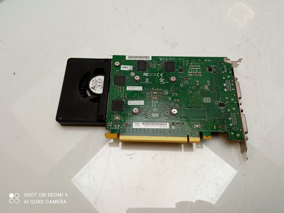 PNY Nvidia Quadro K2000D 2GB GDDR5 Video Graphics Card VCQK2000D-T