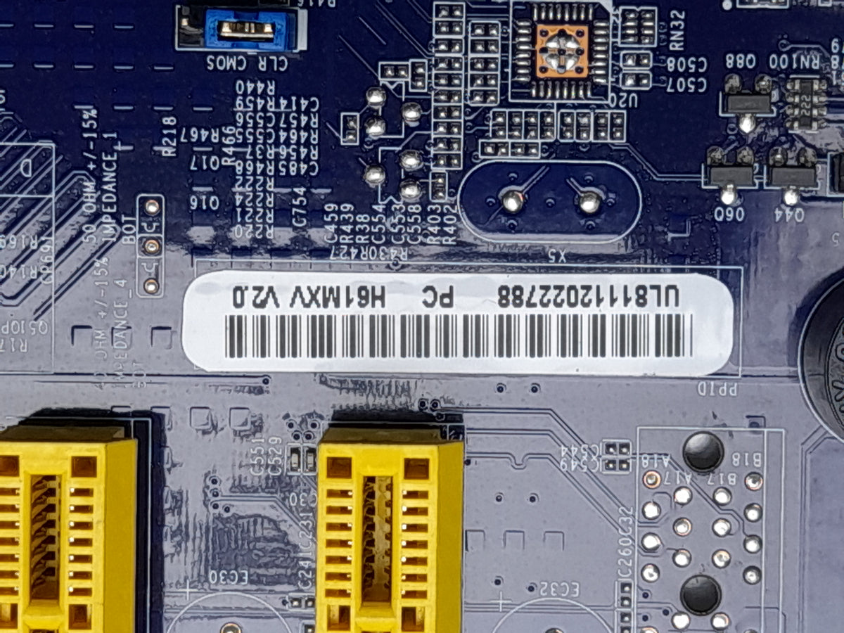 Foxconn H61MXV V2.0 Socket LGA1155 PCI-E DDR3 Motherboard