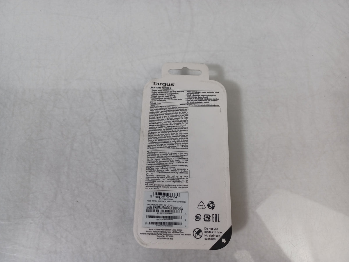 Targus GP-FPG52 Samsung Xcover 5 Field Ready Case with Kick Stand and Hand Strap