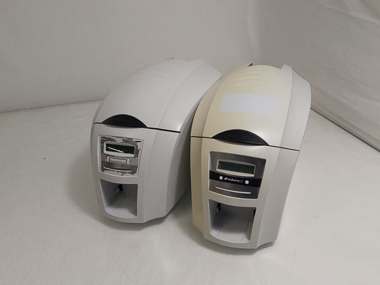 Job Lot 2x Magicard Enduro3E 300dpi ID Card Printers USB Ethernet Ribbon