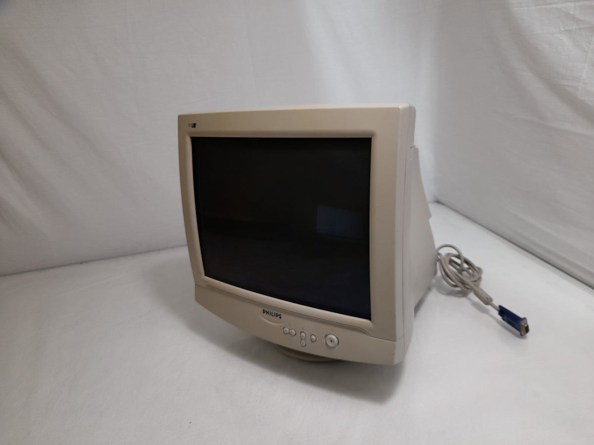 Philips 107E21 17" VGA 1280 x 1024CRT Monitor with Stand
