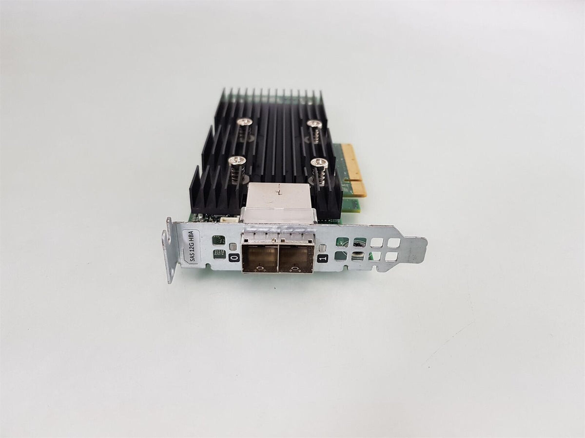 Dell Dual Port 12Gbps Low Profile PCIe External SAS Controller 0T93GD T93GD
