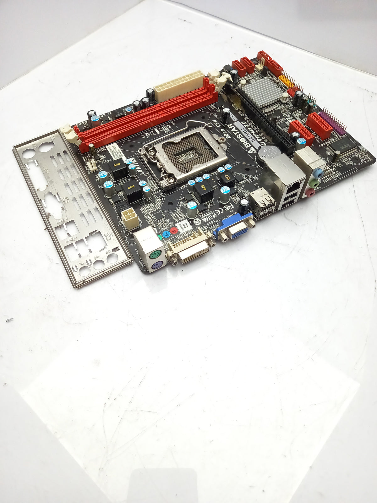 BioStar H61MGC Socket LGA1155 DDR3 Micro ATX Motherboard With I/O Shield