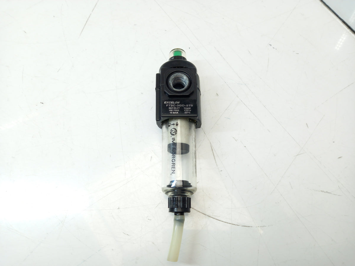 Norgren Excelon F72C Series 10 Bar 150 PSI/G Pneumatic Filter F72C-3GD-ST0