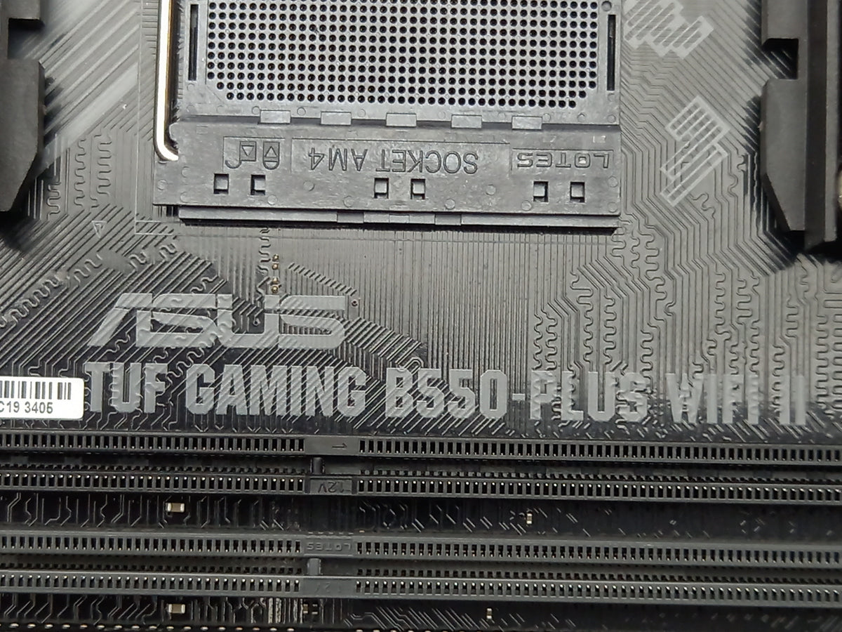 ASUS TUF GAMING B550-PLUS WIFI II AMD AM4 DDR4 Gaming Motherboard - Faulty