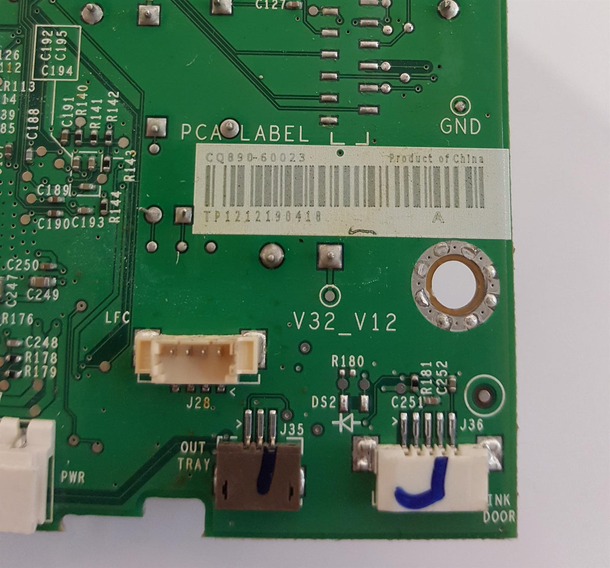 HP DesignJet T520 Formatter Board And Wireless Card CQ890-60023 1150-7953