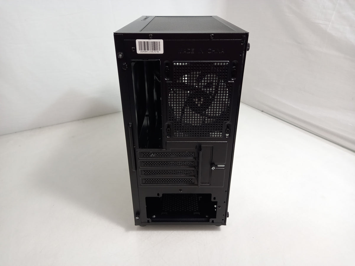 Vida Lucid Windowed M-ATX Black Gaming Desktop PC Case