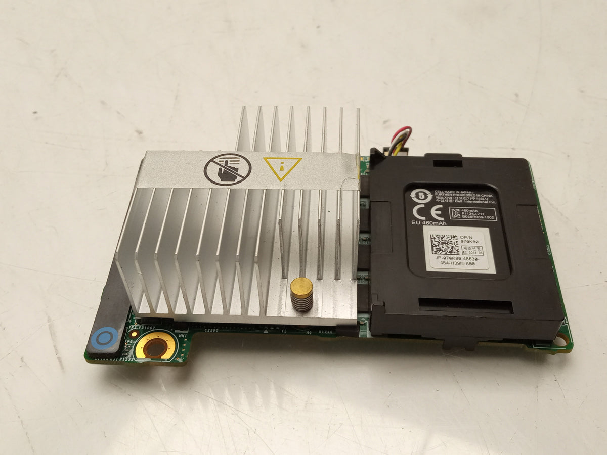 Dell PowerEdge PERC H710P 1GB Mini Mono Raid Controller And Battery 0TY8F9 TY8F9