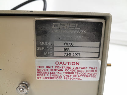 Spectral Energy LPS255HR Universal Arc-Oriel Instruments Model 68706- Lamp Power Supply - NO LAMP
