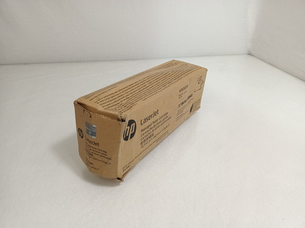 Genuine HP W9093MC Managed Laserjet Toner Cartridge Magenta - Damage Packaging