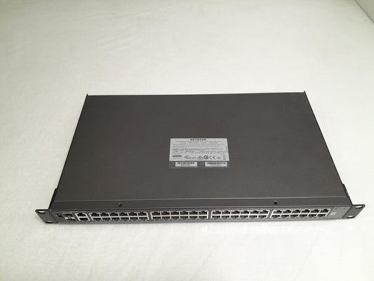 NETGEAR ProSAFE S3300-52X 52-Port Gigabit Stackable Smart Managed Switch (GS752TX)