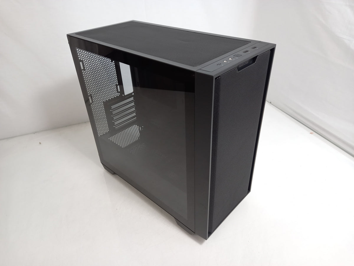 ASUS A21 Black Windowed M-ATX Gaming Desktop PC Case - No Fans