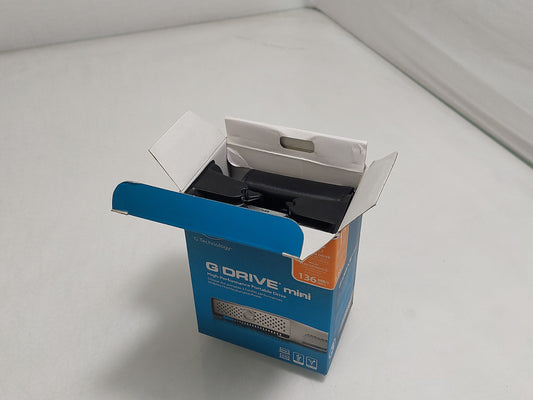 G-Technology G-DRIVE mini USB 3.0 1TB Silver External Hard Drive 0G02577